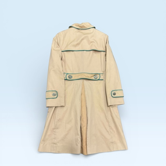 Coach Polka Dot Turnlock Trench Coat - Picture 4 of 11
